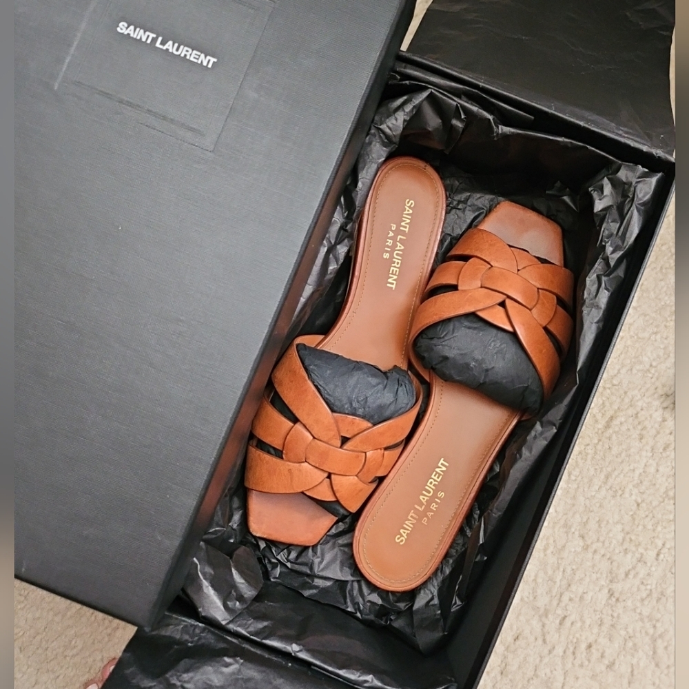 Ysl Tribute women's slide